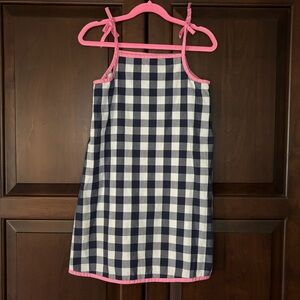 Hanna Andersson Gingham Sundress Pillowcase Style Dress